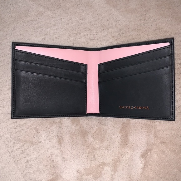 Folded wallet. Genuine leather. - Picture 3 of 5